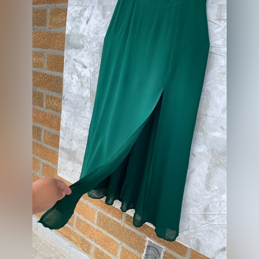 Reformation Juliette dress size 6 in Emerald - Picture 10 of 17